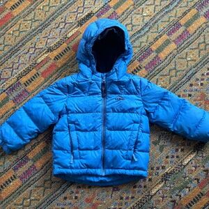 LL Bean Toddlers' Bean's Down Jacket - Cobalt Sea - 3T